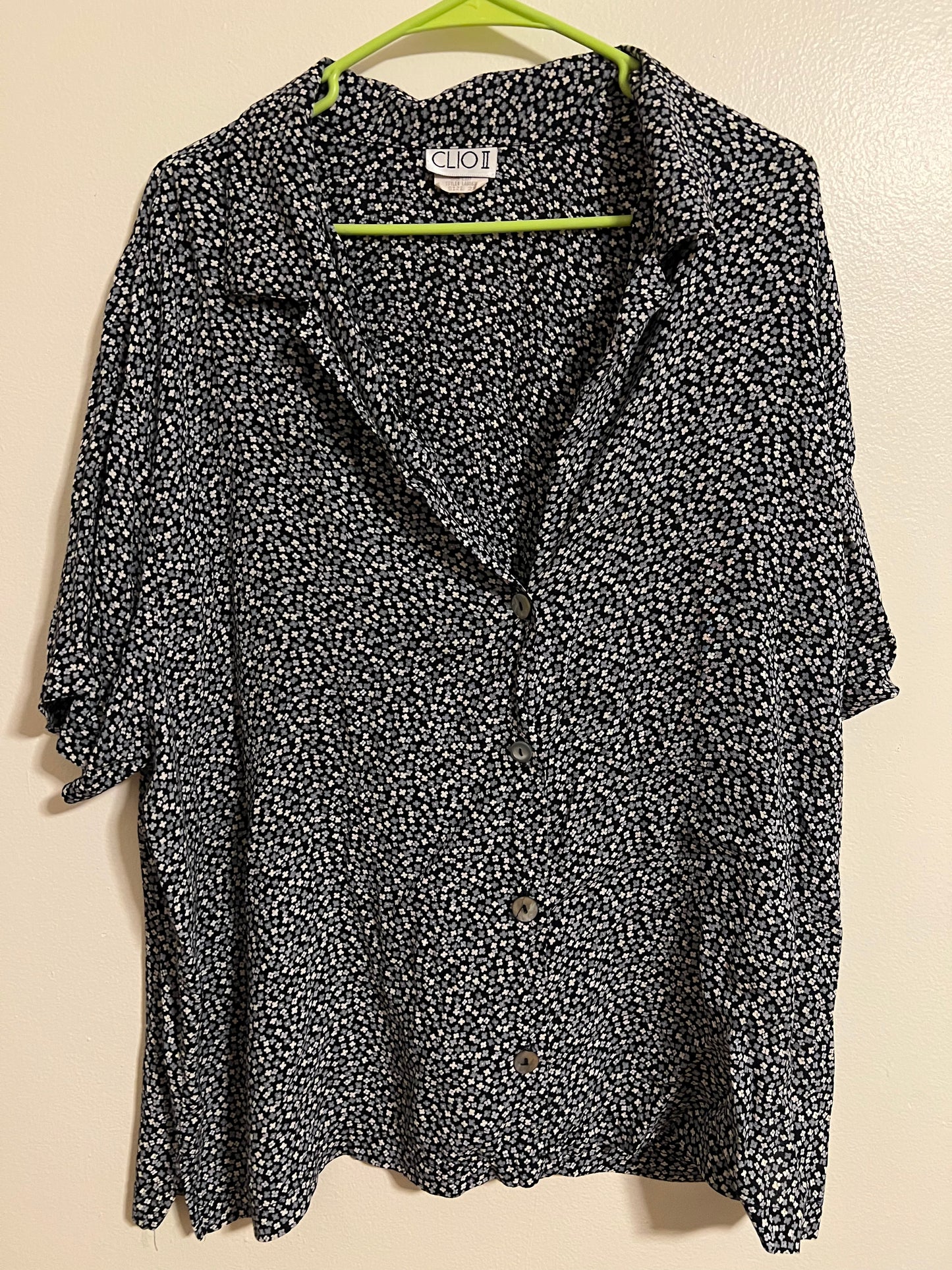 Vintage Clio Floral Top
