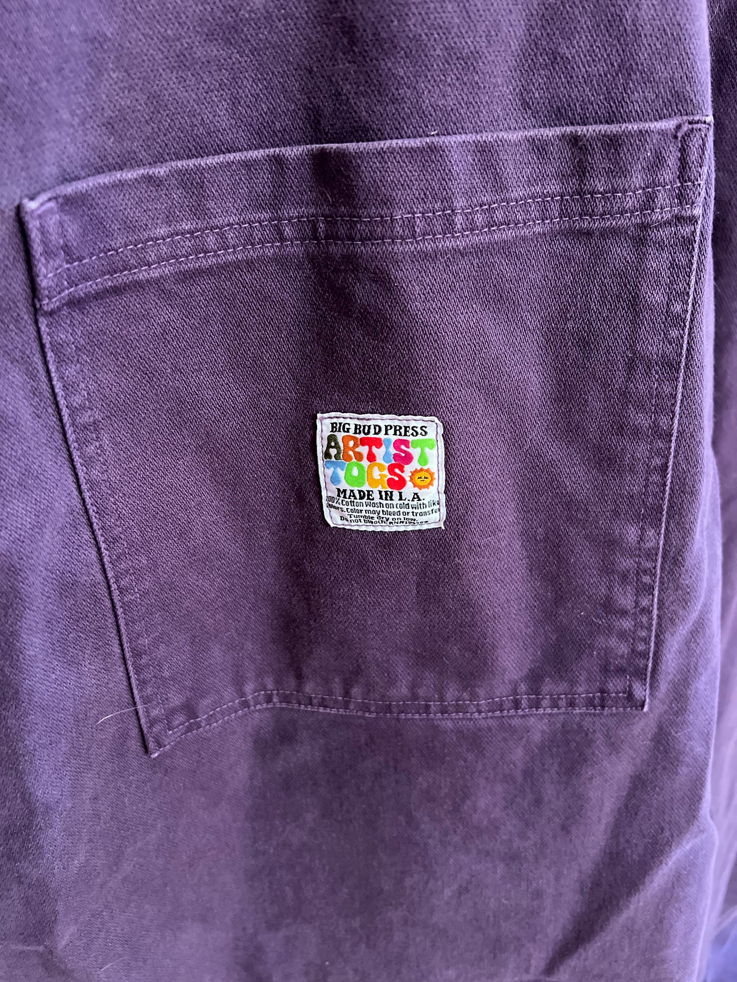 Big Bud Press Purple Overalls