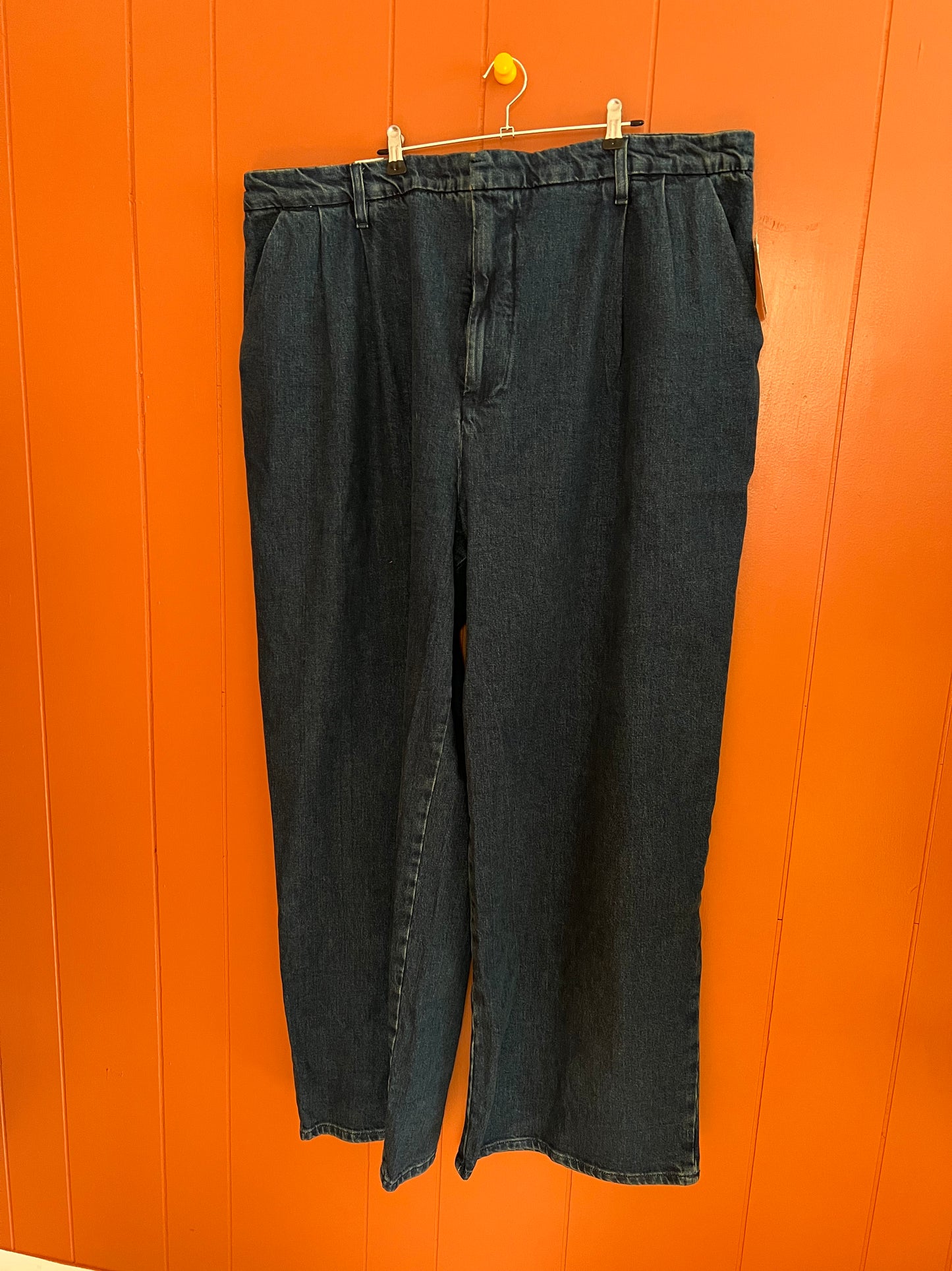 Good American Wide Leg Jeans