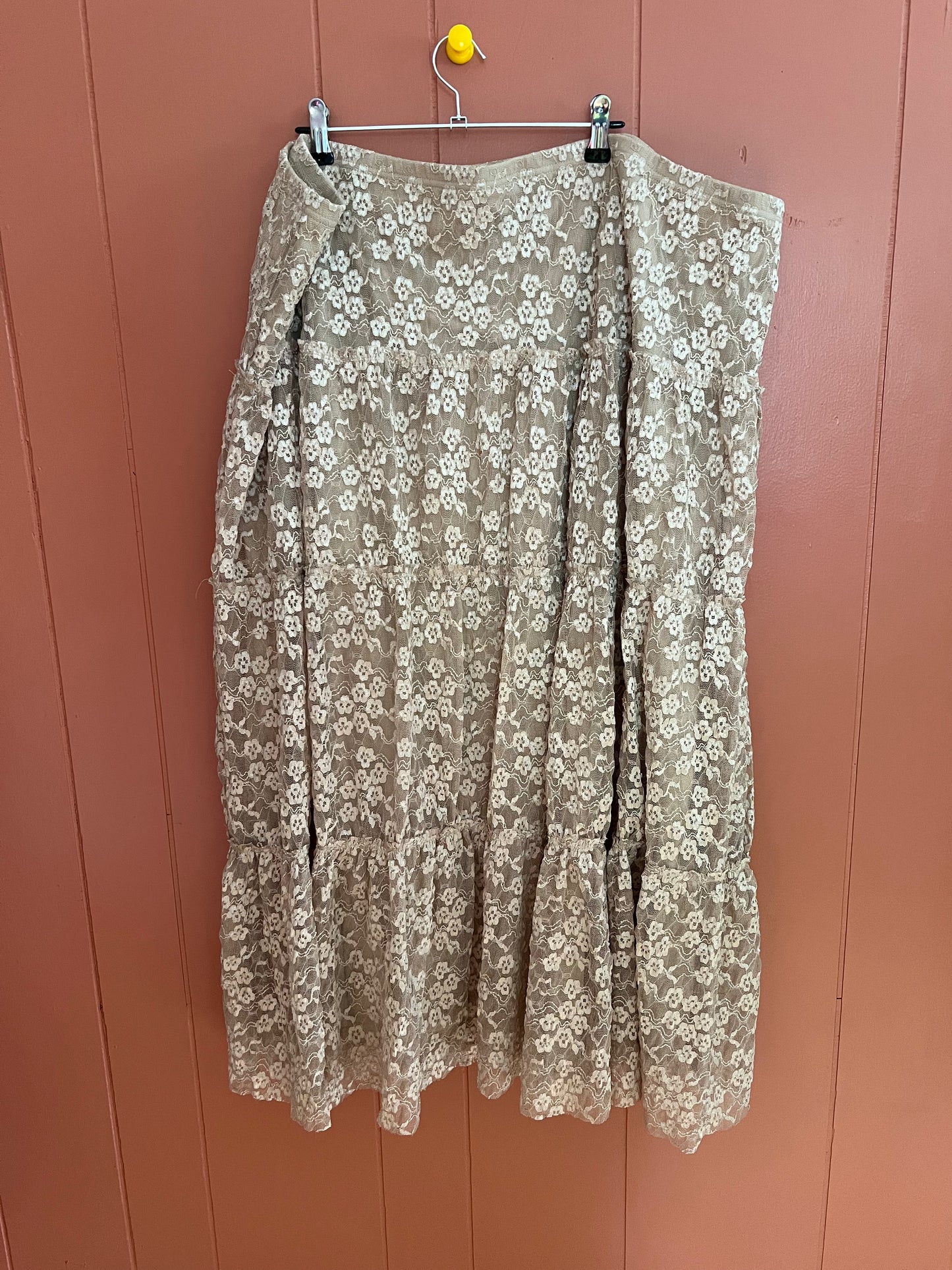 Lane Bryant Lace Maxi Skirt