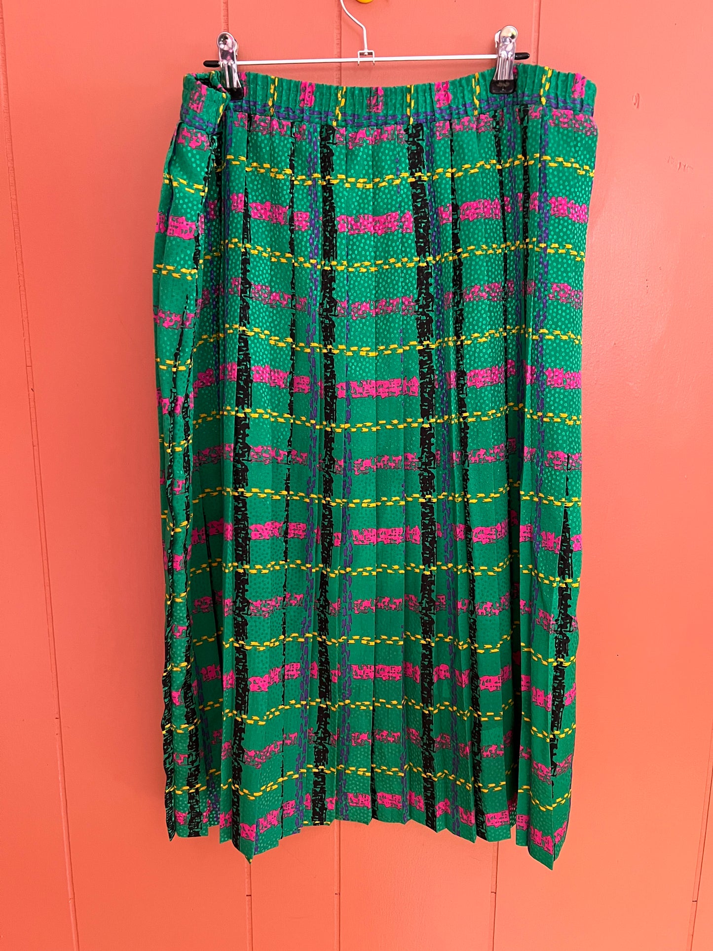 Vintage Andrea Gayle Plaid Skirt