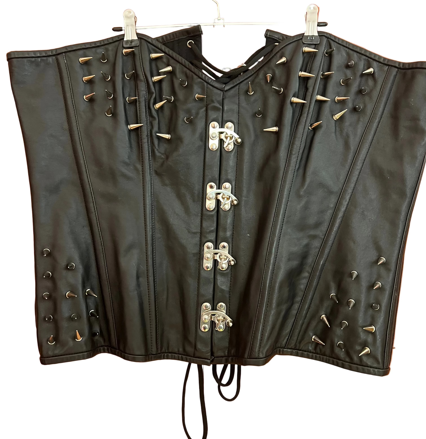 Hi German Leather Studded Corset