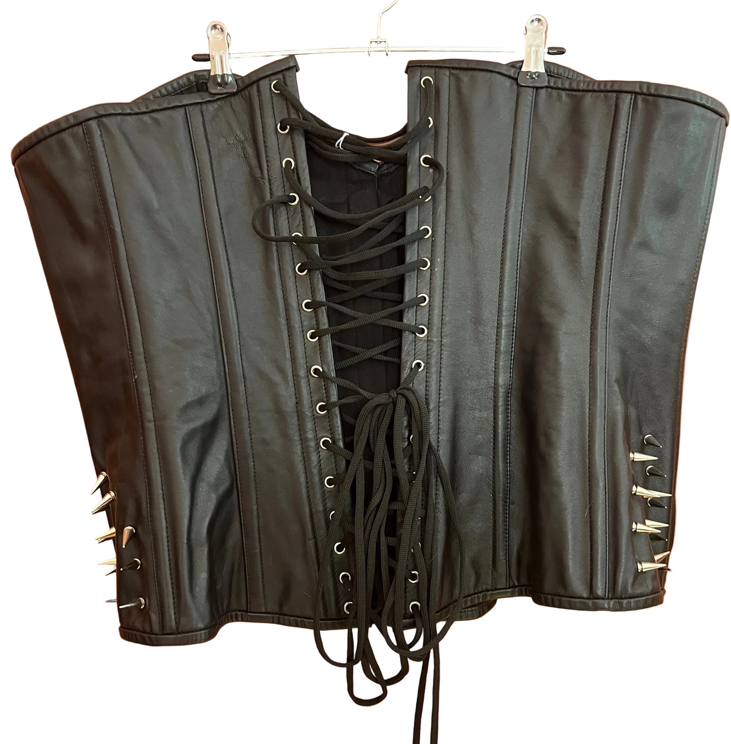 Hi German Leather Studded Corset