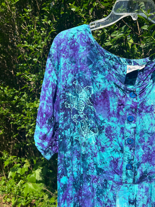 Under the Rainbow Fish Dress