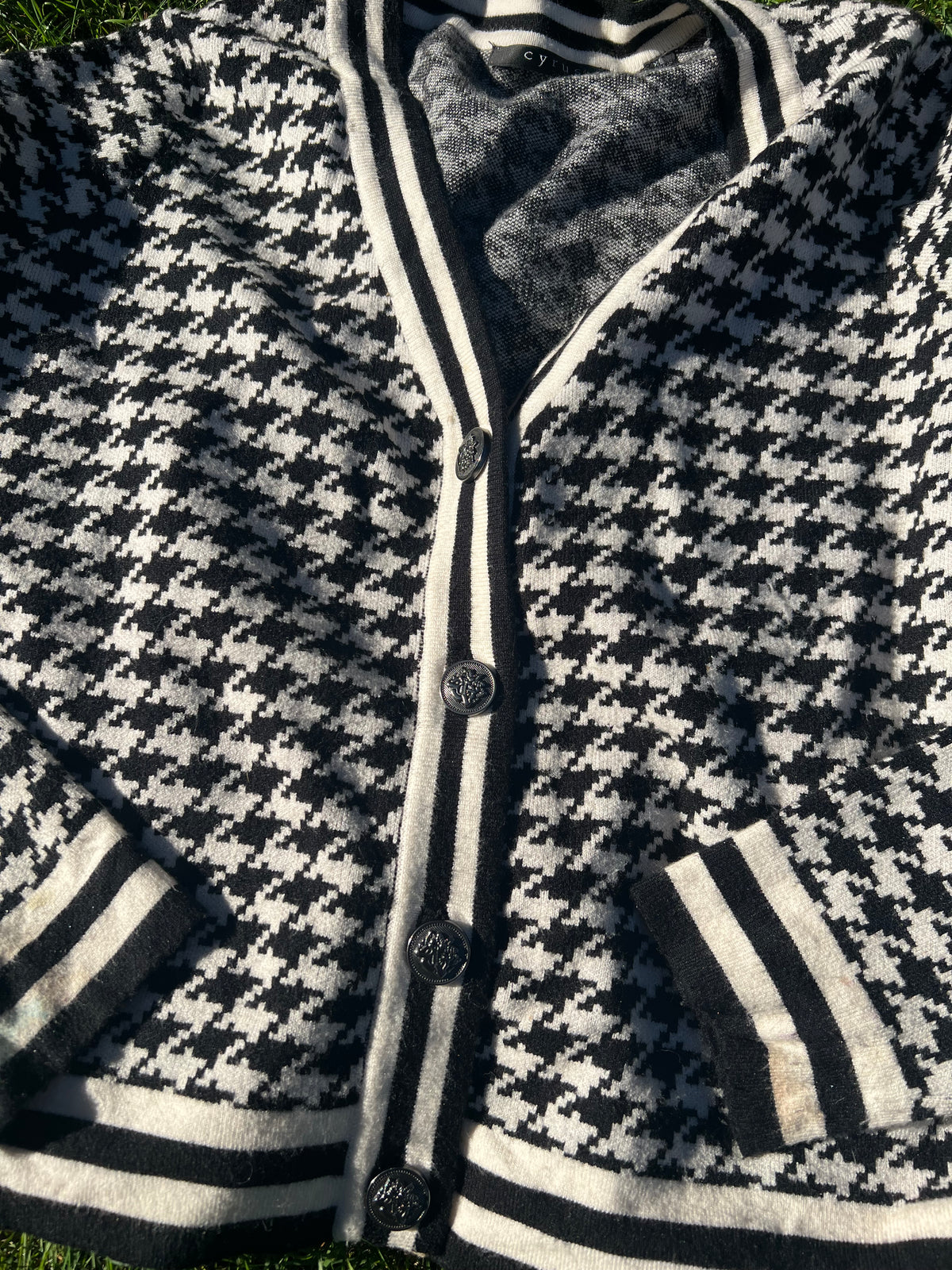 Cyrus Houndstooth Sweater