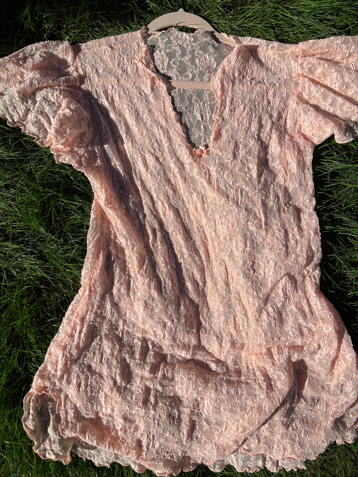 Vintage Pink Lingerie