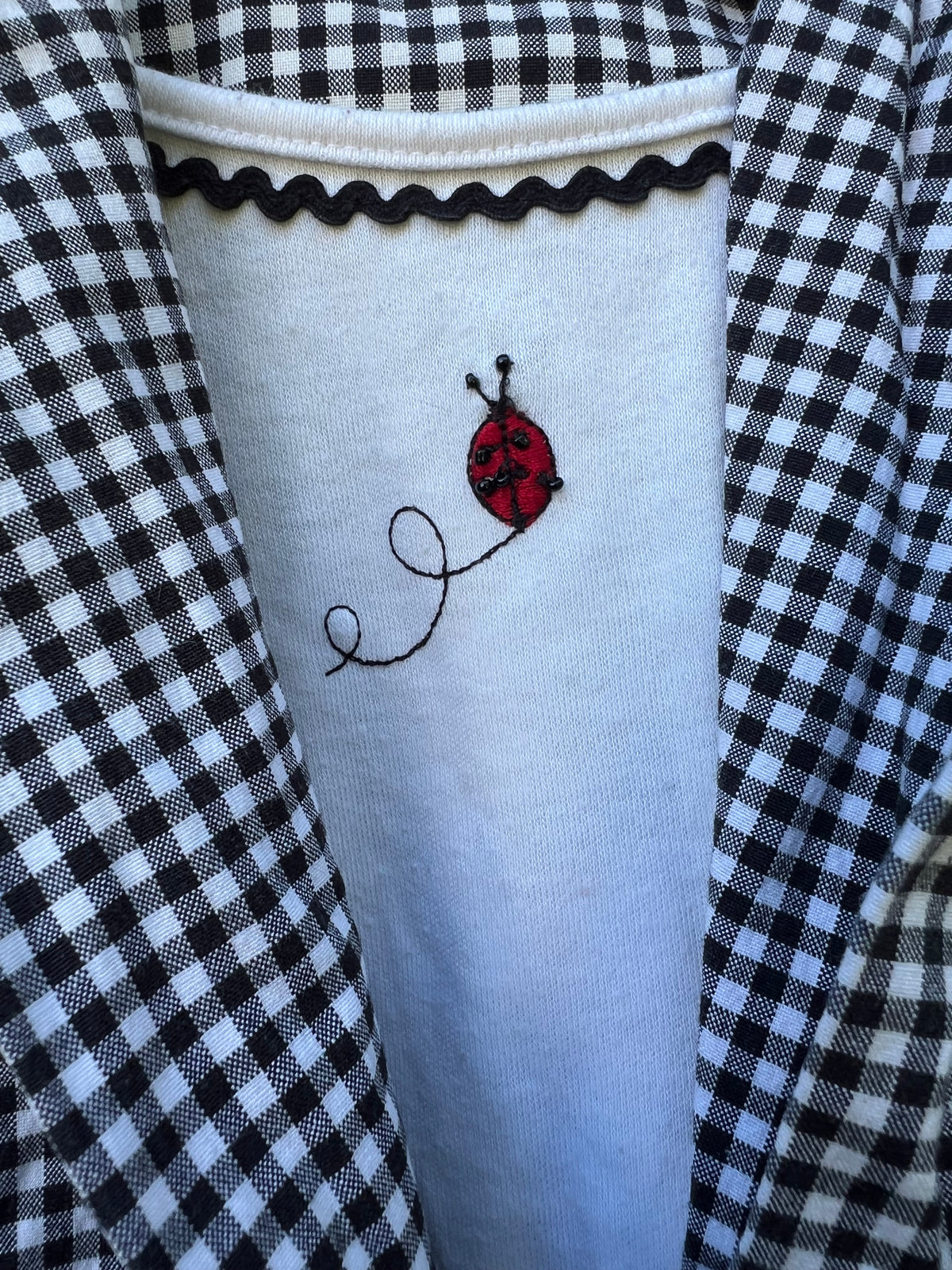 Vintage Alfred Dunner Ladybug Top