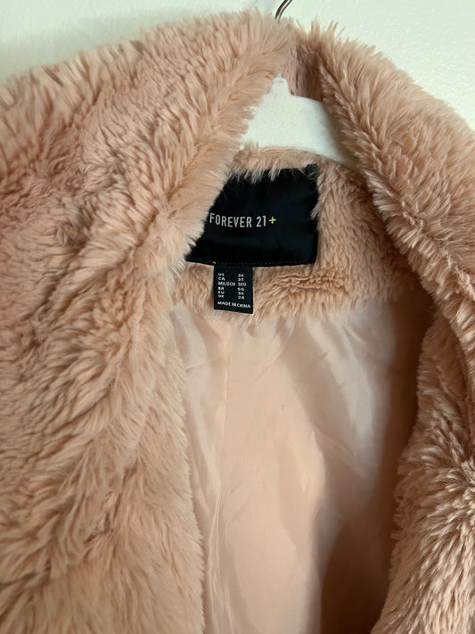 Forever 21 Faux Pink Fur Jacket