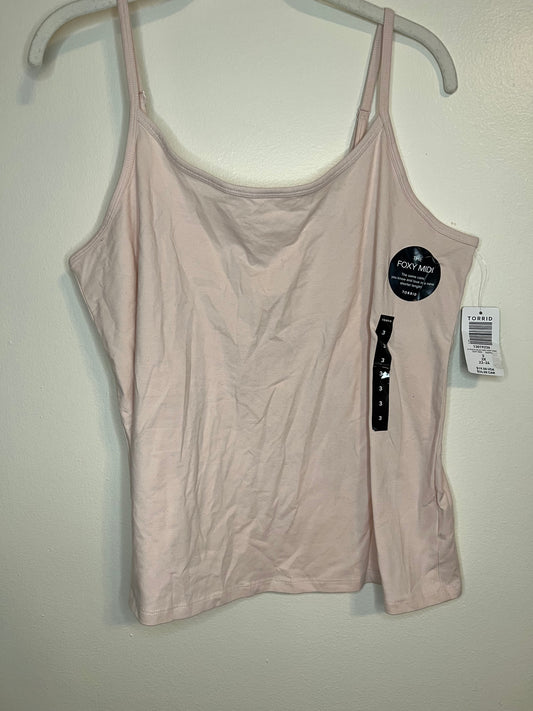 Torrid Off White Tank Top