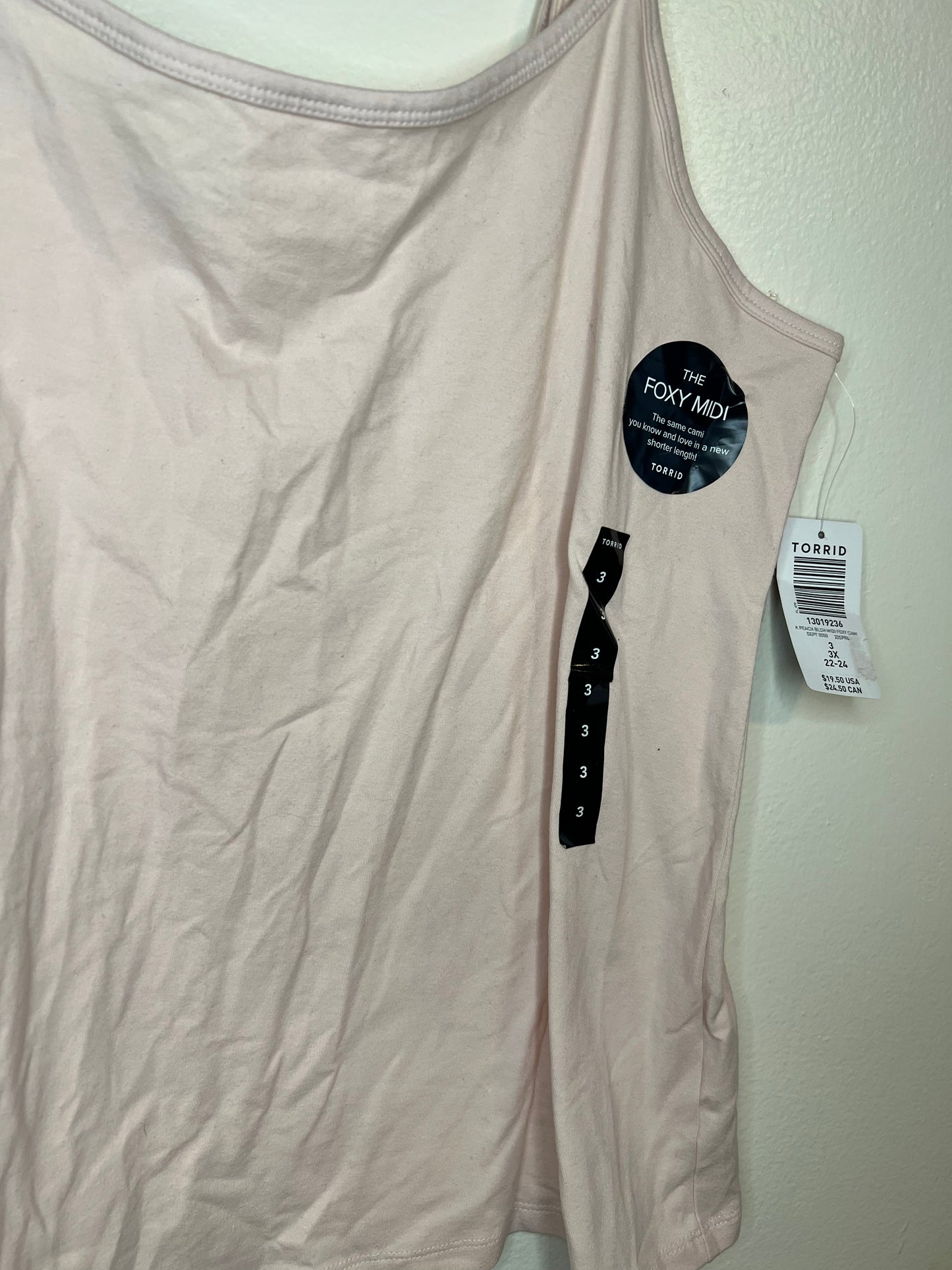 Torrid Off White Tank Top