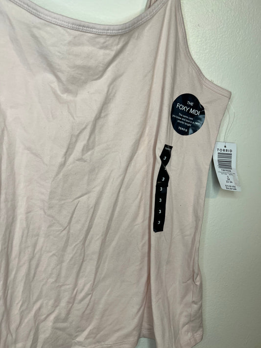 Torrid Off White Tank Top