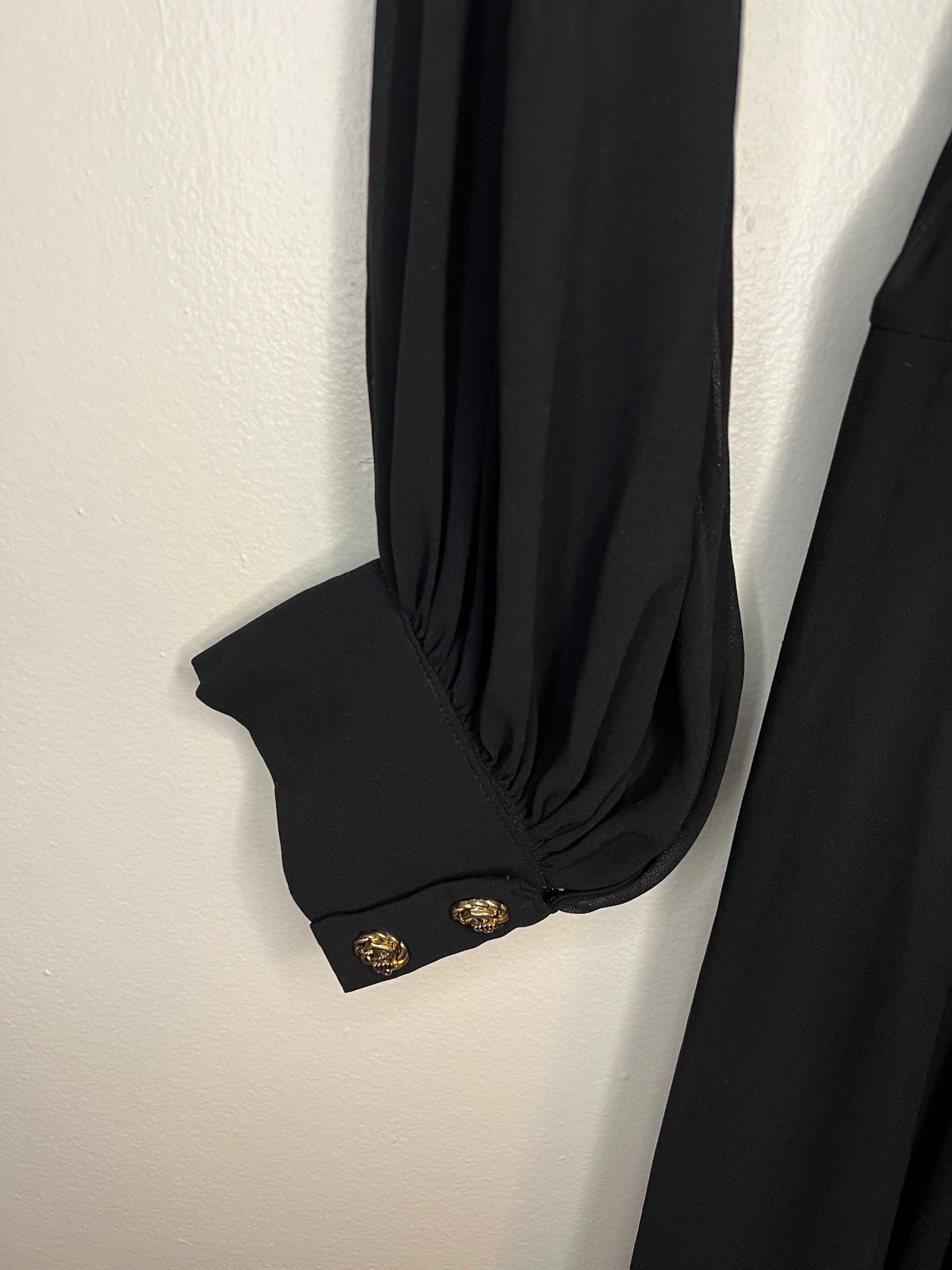 Sexy Diva Sheer Black Dress V Neck Die With Your Boots On