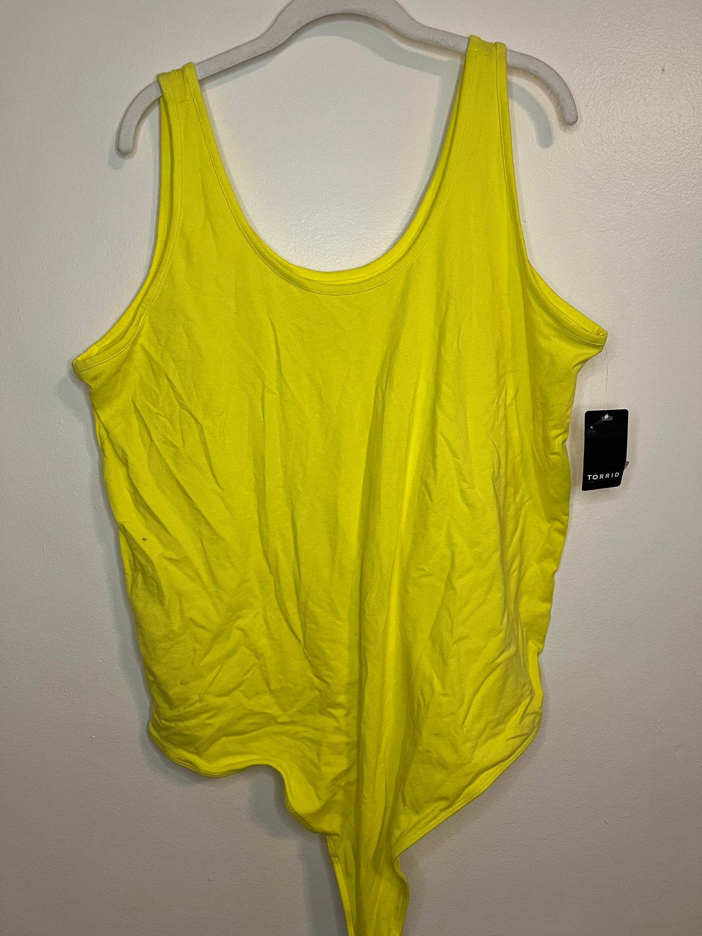Torrid Yellow Bodysuit