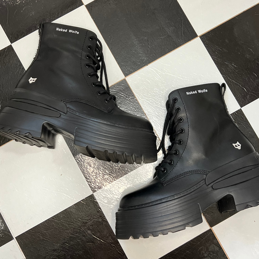 Naked Wolfe Black Boots