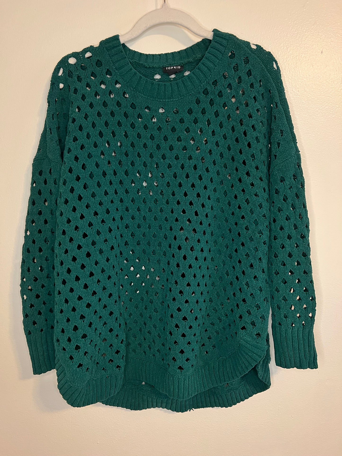 Torrid Emerald Green Sweater