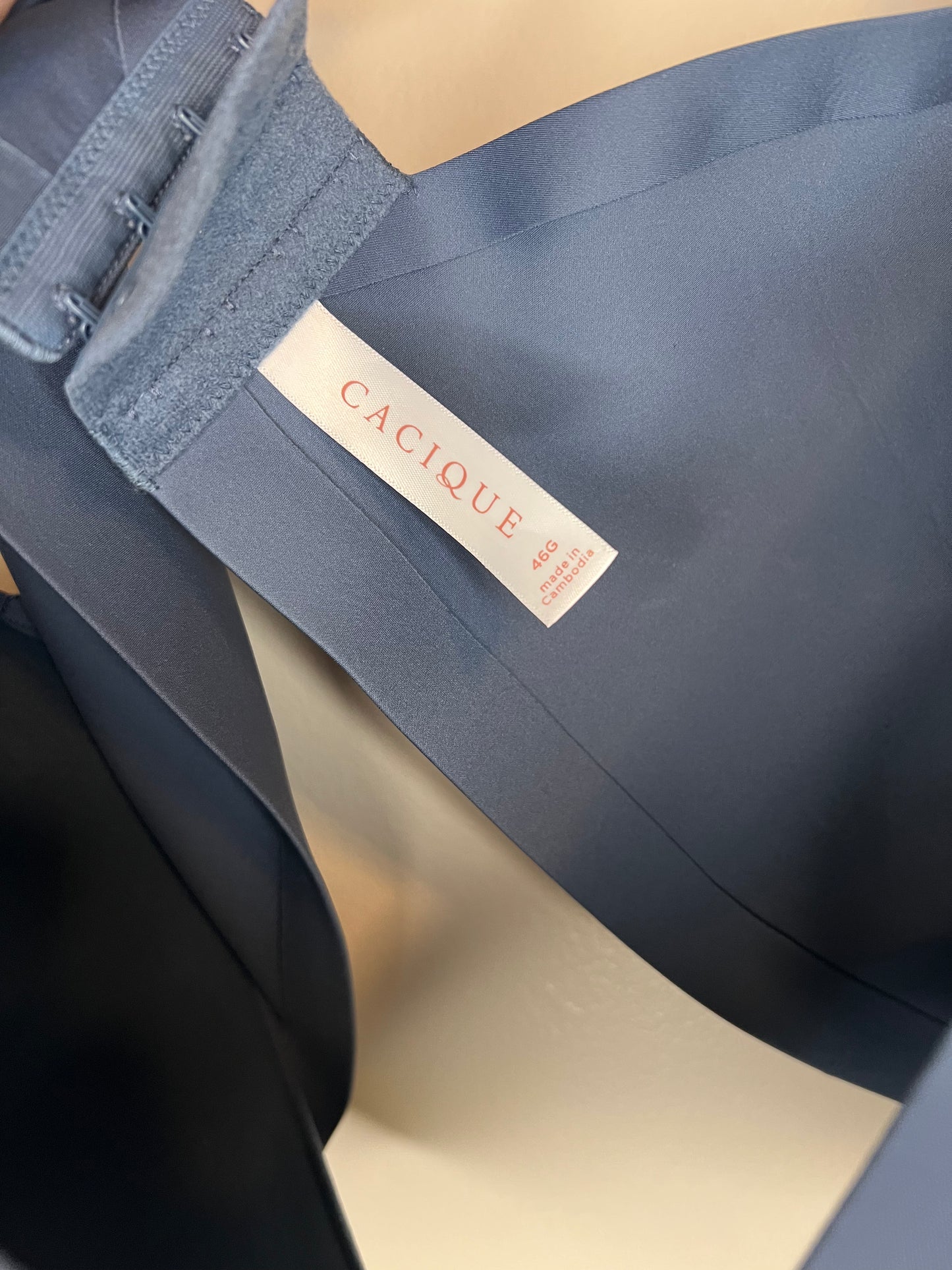 Cacique Lane Bryant Blue Bra