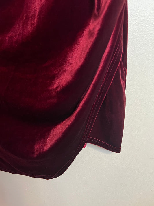 Forever 21 Red Velvet Dress