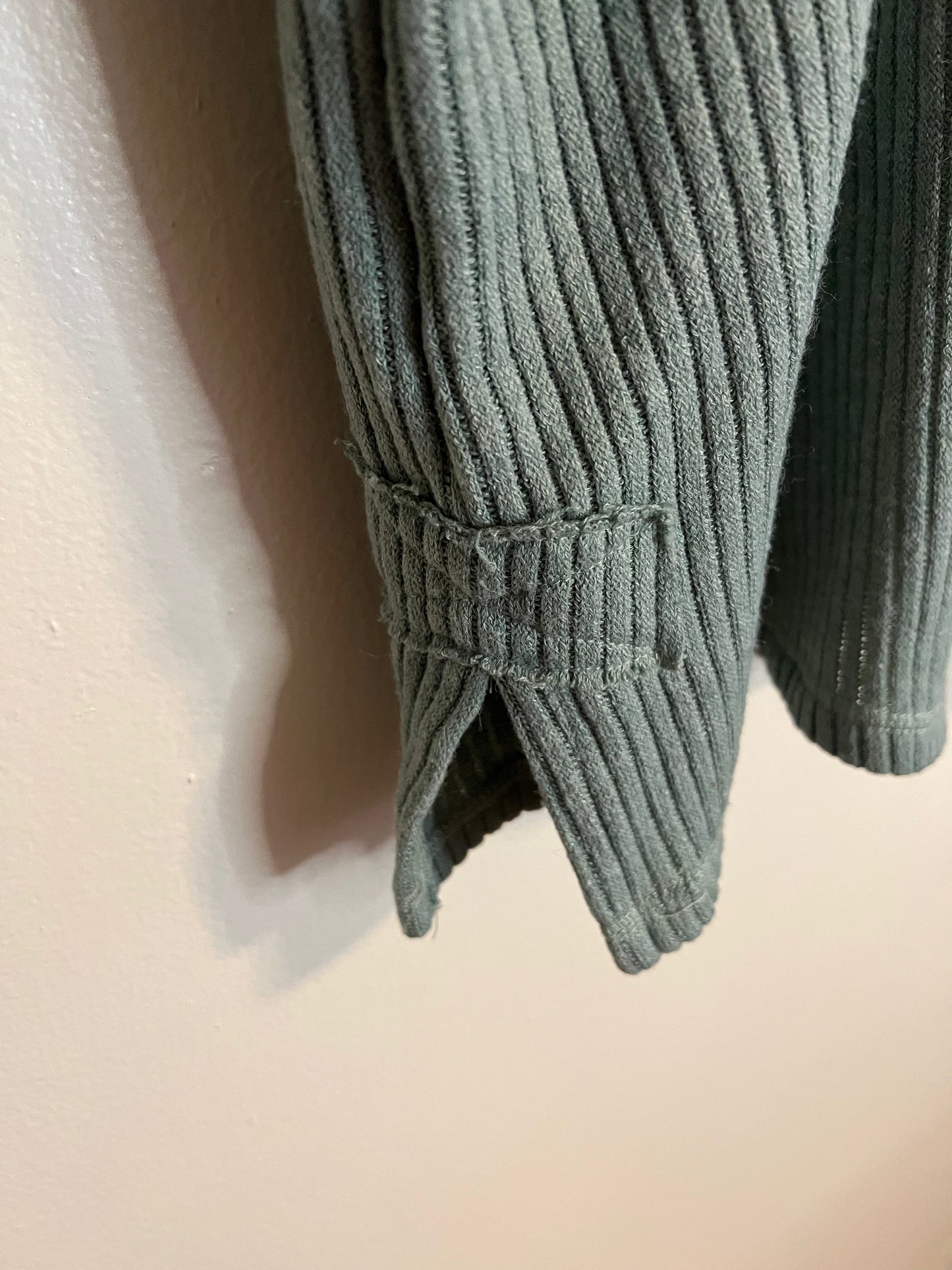 A Beautiful Soul Light Blue Ribbed V Neck Sweater