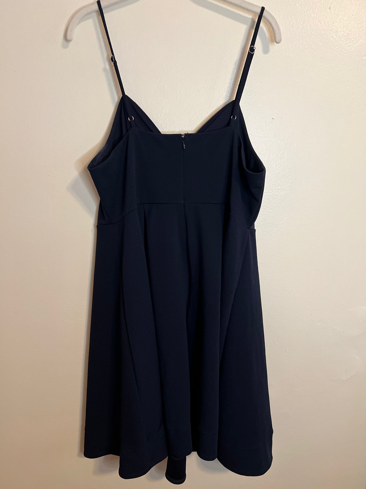 Fervour Navy Blue ModCloth Fit And Flare Dress