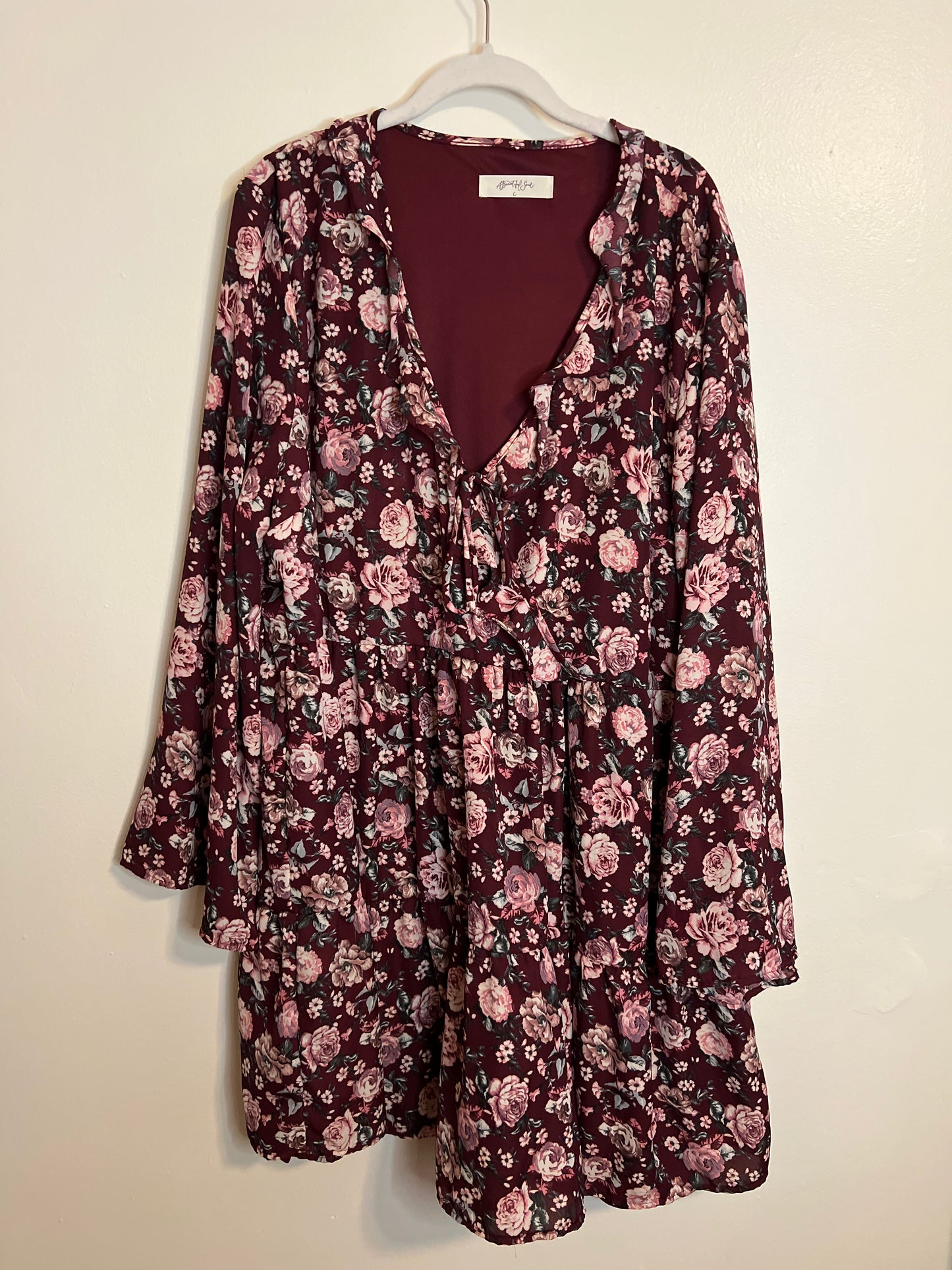 A Beautiful Soul Floral Dress