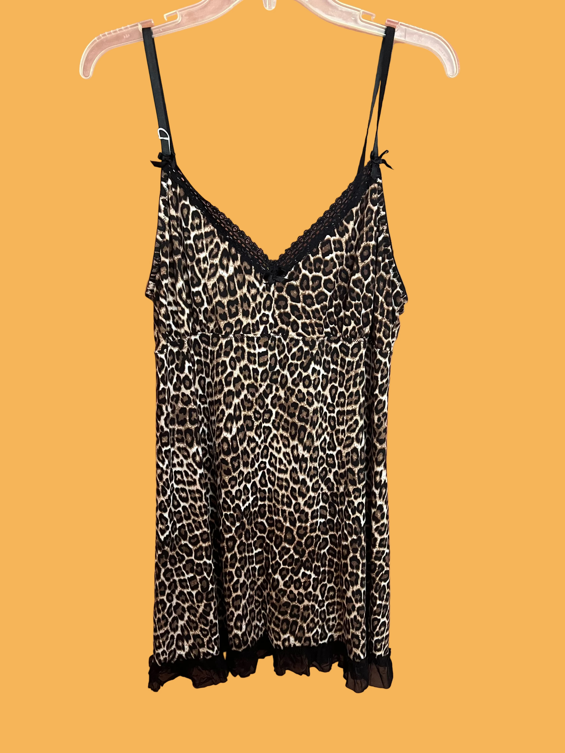 Cheetah Print Lingerie Plus Size