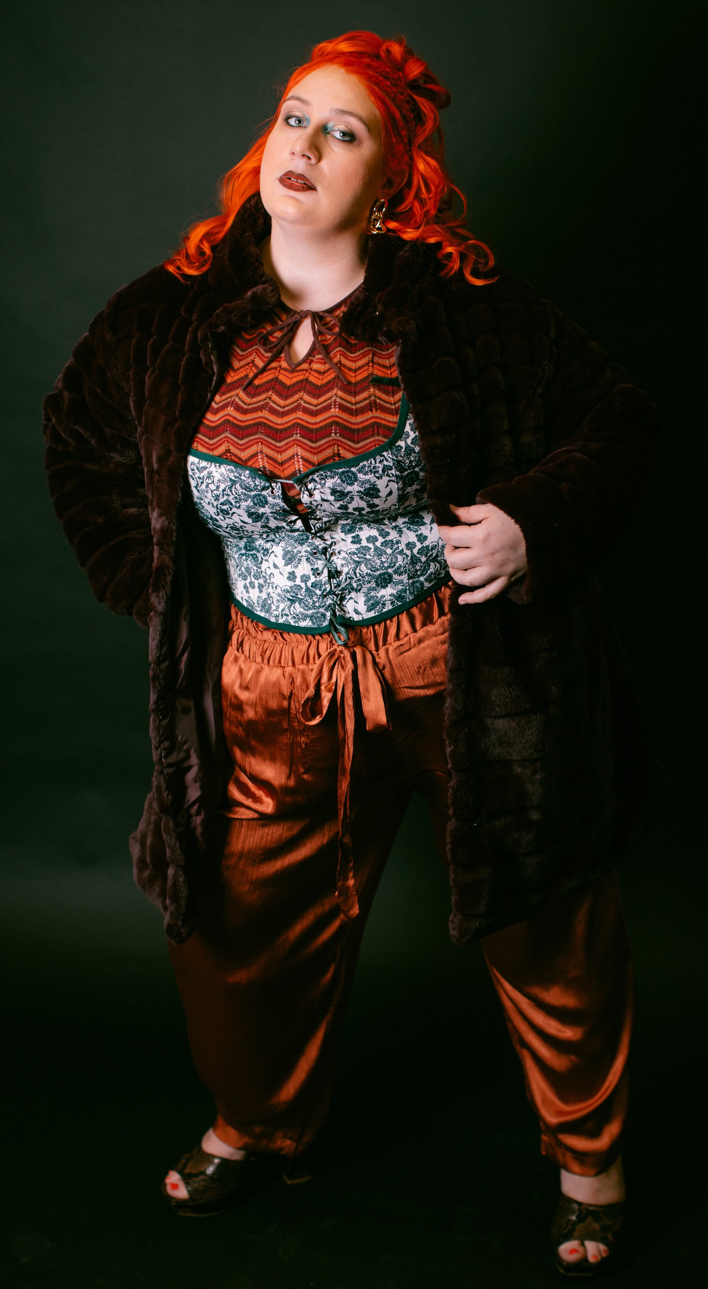 Eloquii Orange Pants